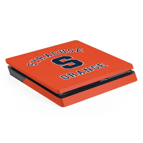 Orange Syracuse PS4 Slim Skin