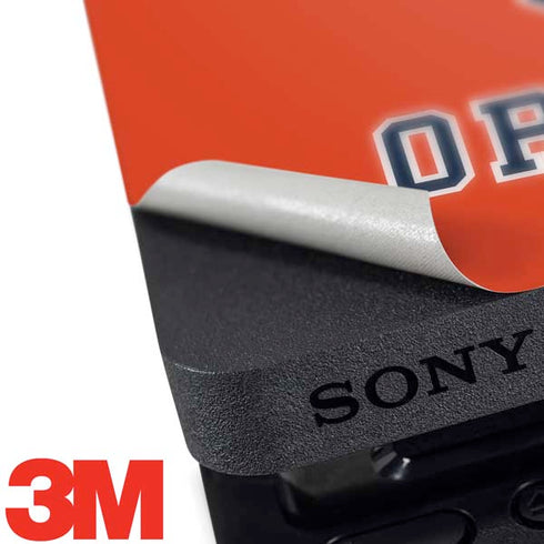 Orange Syracuse PS4 Slim Skin