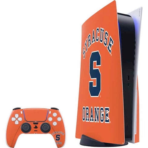 Orange Syracuse PS5 Bundle Skin