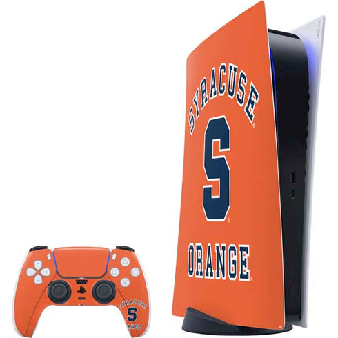 Orange Syracuse PS5 Digital Edition Bundle Skin