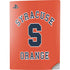 Orange Syracuse PS5 Digital Edition Console Skin