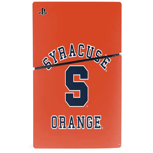 Syracuse University Orange Syracuse PS5 Slim Disk Console Skin