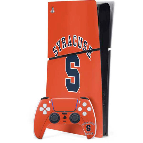 Syracuse University Orange Syracuse PS5 Slim Digital Edition Console Skin