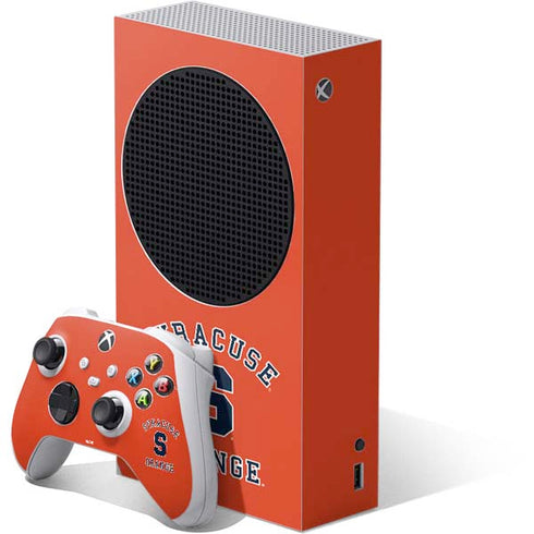Orange Syracuse Xbox Series S Bundle Skin