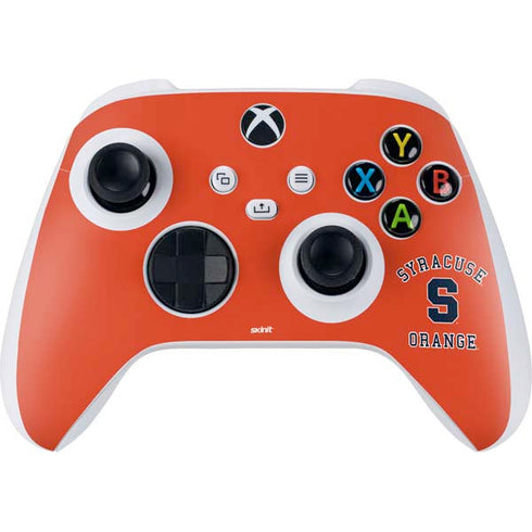 Orange Syracuse Xbox Series S Controller Skin