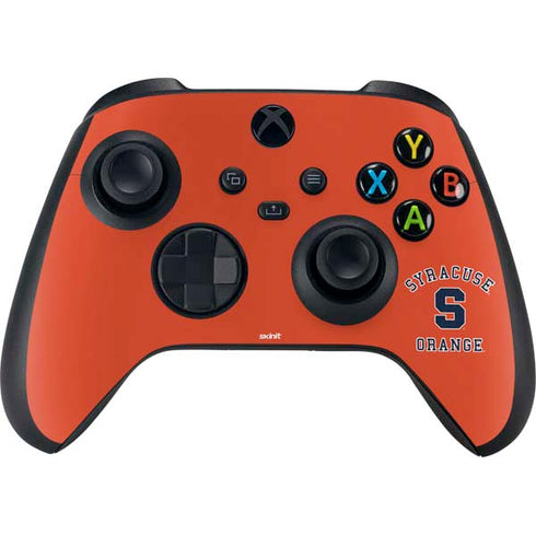 Orange Syracuse Xbox Series X Controller Skin
