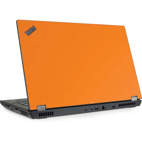 Orange Solid Lenovo ThinkPad Skin