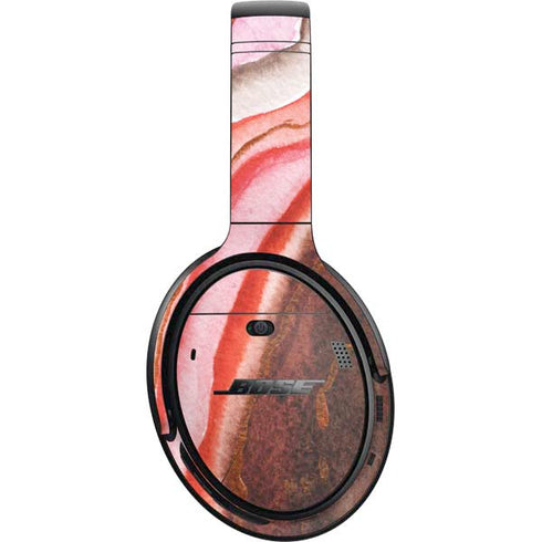 Orange Watercolor Geode Bose QuietComfort 35 Headphones Skin
