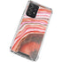 Orange Watercolor Geode Galaxy A52 5G Clear Case