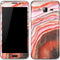 Orange Watercolor Geode Galaxy J3 Skin