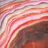 Orange Watercolor Geode Galaxy Note 8 Skin