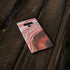 Orange Watercolor Geode Galaxy Note 9 Skin