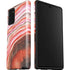Orange Watercolor Geode Galaxy Note20 5G Pro Case