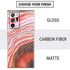 Orange Watercolor Geode Galaxy Note20 Ultra 5G Skin