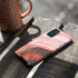 Orange Watercolor Geode Galaxy S20 Plus Pro Case