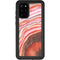 Orange Watercolor Geode Galaxy S20 Plus Waterproof Case