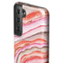 Orange Watercolor Geode Galaxy S21 Plus 5G Pro Case