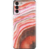 Orange Watercolor Geode Galaxy S21 Plus 5G Skin