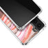 Orange Watercolor Geode Galaxy S22 Clear Case