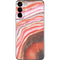 Orange Watercolor Geode Galaxy S22 Plus Skin