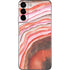 Orange Watercolor Geode Galaxy S22 Plus Skin
