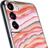 Orange Watercolor Geode Galaxy S22 Skin
