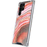 Orange Watercolor Geode Galaxy S22 Ultra Clear Case