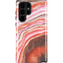 Orange Watercolor Geode Galaxy S22 Ultra Pro Case