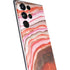 Orange Watercolor Geode Galaxy S22 Ultra Skin