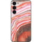 Orange Watercolor Geode Galaxy S23 Plus Skin
