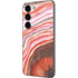 Orange Watercolor Geode Galaxy S23 Skin