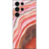 Orange Watercolor Geode Galaxy S23 Ultra Skin