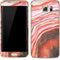 Orange Watercolor Geode Galaxy S7 Edge Skin