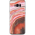 Orange Watercolor Geode Galaxy S8 Skin