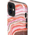 Orange Watercolor Geode iPhone 12 Impact Case