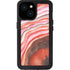 Orange Watercolor Geode iPhone 13 Mini Waterproof Case