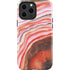 Orange Watercolor Geode iPhone 13 Pro Max Impact Case