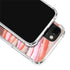 Orange Watercolor Geode iPhone 14 Plus Clear Case