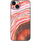 Orange Watercolor Geode iPhone 14 Plus Skin