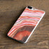 Orange Watercolor Geode iPhone 8 Plus Skin