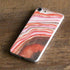 Orange Watercolor Geode iPhone 8 Skin