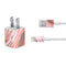 Orange Watercolor Geode iPhone Charger (5W USB) Skin