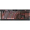 Orange Watercolor Geode K95 RGB PLATINUM Mechanical Gaming Keyboard Skin