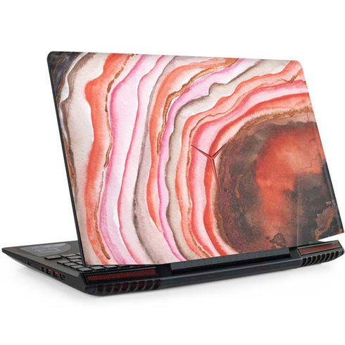 Orange Watercolor Geode Legion Y720 Skin
