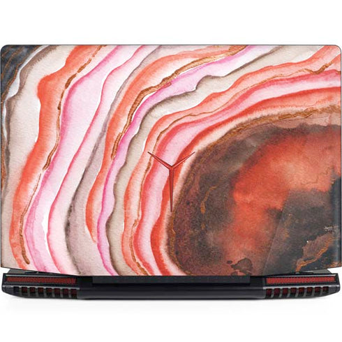 Orange Watercolor Geode Legion Y720 Skin