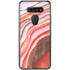 Orange Watercolor Geode LG K51/Q51 Clear Case