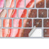 Orange Watercolor Geode Magic Keyboard Skin