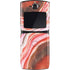 Orange Watercolor Geode Motorola RAZR Skin