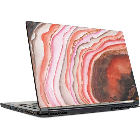 Orange Watercolor Geode MSI GS65 Stealth Laptop Skin