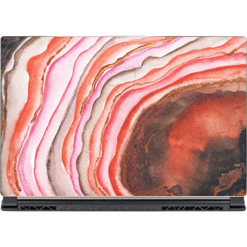 Orange Watercolor Geode MSI GS65 Stealth Laptop Skin